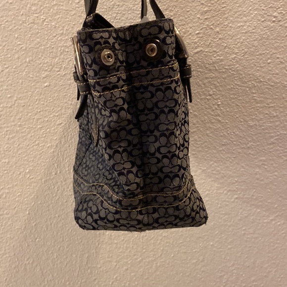 Medium Blue Small C, Coach purse - Picture 6 of 8